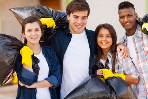 Enclosed and lockable skip for hire in Seven Kings