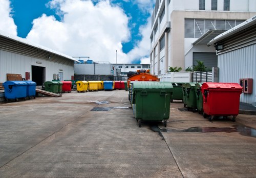 Construction debris removal services
